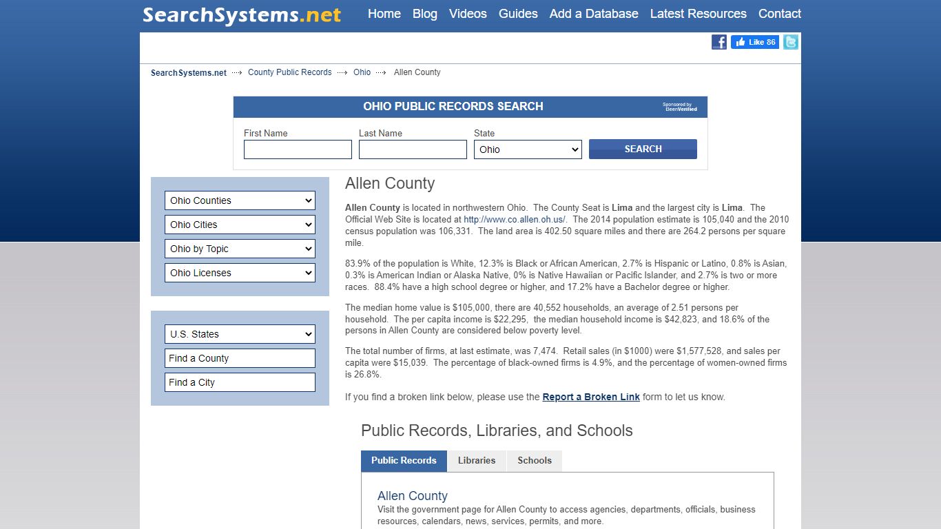 Allen County Criminal and Public Records
